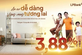 Ngân hàng Lộc Phát (LPBank) tiếp sức giấc mơ mua nhà cho các gia đình trẻ với lãi suất từ 3,88%