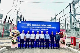 Điện lực miền Bắc đưa vào vận hành trạm biến áp 220kV với thời gian thi công chỉ nửa năm