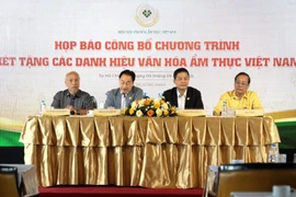 Lần đầu tiên xét tặng Danh hiệu Văn hóa Ẩm thực Việt Nam