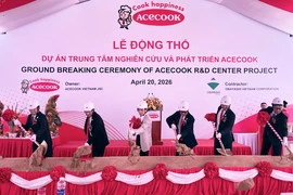 Acecook Việt Nam động thổ dự án Trung tâm Nghiên cứu và Phát triển mới