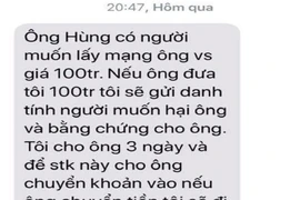 Tin nhắn đe dọa lãnh đạo VP đoàn ĐBQH là SIM rác từ TP.HCM
