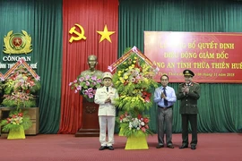 Thừa Thiên-Huế có tân giám đốc công an tỉnh
