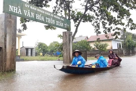 Hồ Tả Trạch và Hương Điền tăng mức xả nước vào chiều nay