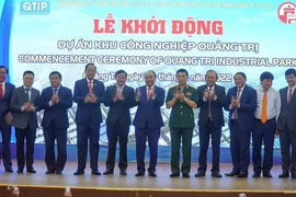 Chủ tịch nước dự Lễ khởi động Dự án khu công nghiệp ở Quảng Trị 