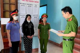 Bắt 'nữ quái' lừa đảo nhiều người qua việc chơi hụi