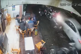 Tài xế tông nhiều xe máy ở Huế vi phạm nồng độ cồn
