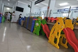 Trường mầm non phải mượn trụ sở phường hoạt động vì vi phạm phòng cháy