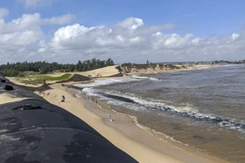 Vụ cát nạo vét bị trôi về biển: Phê duyệt phương án bán đấu giá