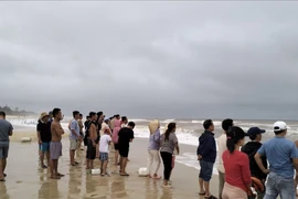Cứu 4 ngư dân bị chìm ghe tại vùng biển Thừa Thiên Huế