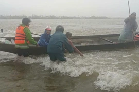 Kịp thời ứng cứu người đàn ông bị nước lũ cuốn trôi ở Thừa Thiên Huế