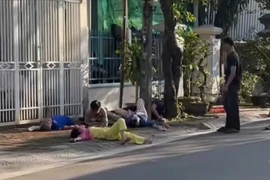 Dựng cây nêu đón Tết, 5 người ở Huế bị điện giật