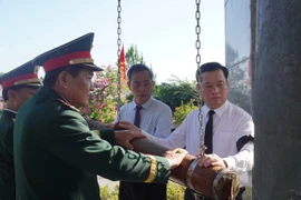 Thượng tướng Võ Minh Lương dự lễ truy điệu và an táng 12 hài cốt liệt sĩ 