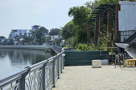 Hết lo thiếu vốn, đường đi bộ ở Huế lại chờ... 1 hộ dân