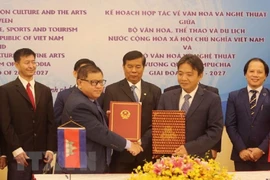 Ký kết hợp tác văn hóa nghệ thuật giữa Việt Nam và Campuchia