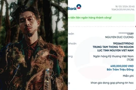 Đen Vâu ủng hộ 400 triệu đồng xây phòng tin học cho trẻ em miền núi Điện Biên và Nghệ An