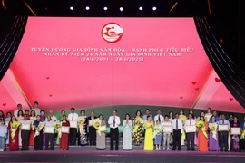 TP.HCM: Tuyên dương 90 gia đình văn hoá - hạnh phúc tiêu biểu 