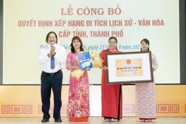 Trường THPT Ten Lơ Man và 6 công trình, địa điểm được xếp hạng di tích cấp TP