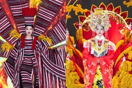 Bùng nổ sắc màu văn hóa dân tộc tại Miss Grand Vietnam 2025