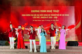 Nhiều chương trình nghệ thuật chào mừng Đại hội Đảng bộ TP.HCM
