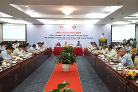 Để thiết chế văn hoá cơ sở trong vận hành chính quyền 2 cấp hoàn thiện 