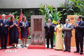 Thủ tướng Phạm Minh Chính dự Lễ đặt biển kỷ niệm Chủ tịch Hồ Chí Minh tại Rio de Janeiro
