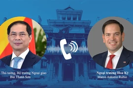 Phó thủ tướng, Bộ trưởng Bộ Ngoại giao Bùi Thanh Sơn điện đàm với Ngoại trưởng Mỹ