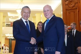 Tổng Bí thư Tô Lâm tiếp Thủ tướng New Zealand Christopher Luxon