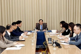 Phó Thủ tướng Bùi Thanh Sơn điện đàm với Bộ trưởng Ngoại giao Hàn Quốc Cho Tae Yul