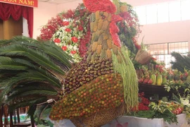 Ngắm củ, quả độc lạ tại lễ hội cây trái ngon 