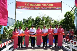 Khánh thành Cầu Ngang Rạch Cầu Lớn tại Đồng Tháp do Agirbank tài trợ