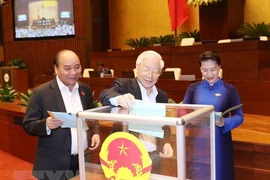 Quốc hội công bố kết quả lấy phiếu tín nhiệm 