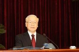 Tổng Bí thư: Tạo chuyển biến mạnh mẽ hơn nữa trong xây dựng, hoàn thiện Nhà nước pháp quyền XHCN