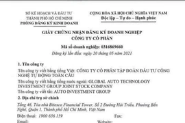 Vụ doanh nghiệp đăng ký vốn 500.000 tỉ: Đã rõ đây chỉ là con số ảo