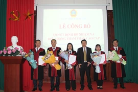 Tòa Cấp cao tại TP.HCM có thêm 4 thẩm phán cao cấp