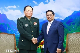 Thủ tướng Phạm Minh Chính tiếp Phó Chủ tịch Quân ủy Trung Quốc Trương Hựu Hiệp