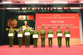 Lực lượng Cảnh sát môi trường đạt nhiều thành tích trong năm 2024