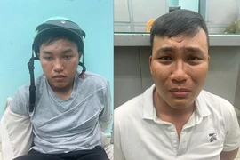 Lần theo dấu vết từ phòng khám, công an bắt được 2 kẻ cướp tiệm vàng ở Hóc Môn 