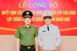 Giám đốc Công an tỉnh Tây Ninh được thăng cấp hàm Thiếu tướng
