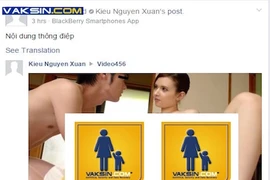 Virus 'khiêu dâm' náo loạn Facebook