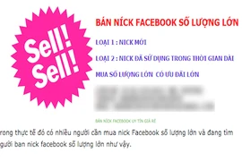 Facebook trở thành chốn chợ trời bát nháo