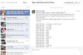 Cách xử lý tin nhắn bán SIM trên Facebook
