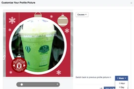 Thiết lập ảnh đại diện tạm thời trên Facebook