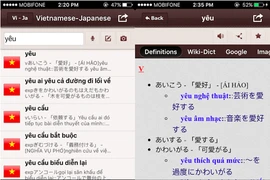 Những ứng dụng từ điển vừa học vừa chơi
