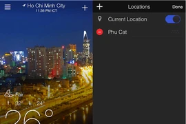 Phát hiện trời mưa trước 15 phút trên smartphone