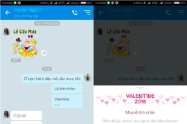 Messenger bổ sung hiệu ứng mới cho ngày Valentine