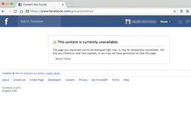 Nhiều group có lượng thành viên lớn biến mất khỏi Facebook 