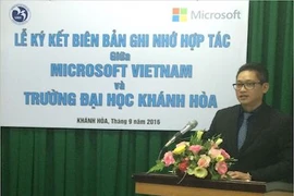 Microsoft hỗ trợ đào tạo công nghệ cho sinh viên