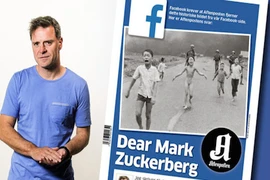 Facebook khôi phục lại bức ảnh em bé Napalm bị gỡ bỏ