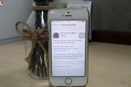 Apple phát hành iOS 10.2 Beta với nhiều cải tiến