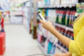 Mua sắm trên smartphone đang dần phổ biến